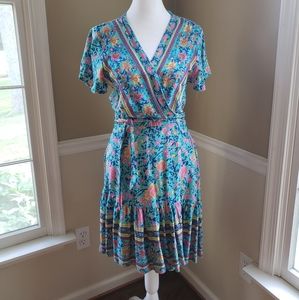 Boho wrap dress